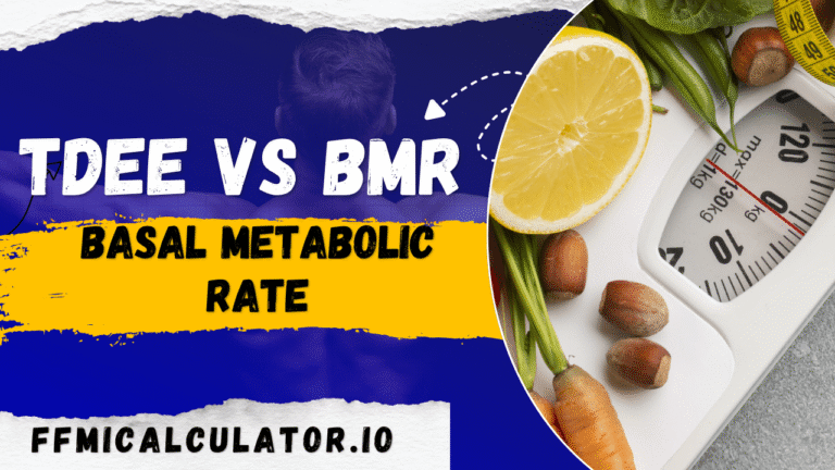 TDEE vs BMR
